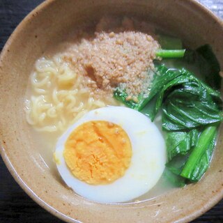 小松菜&卵ラーメン